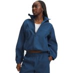 UNDER ARMOUR Damen Sweatshirt UNSTOPPABLE WVN FZ, Größe M in Blau