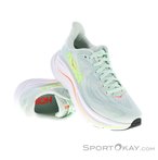 Hoka Clifton 10 Damen Laufschuhe-Hell-Blau-7,5