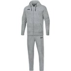 JAKO Unisex Jogginganzug Base mit Kapuze, Größe 3XL in Grau
