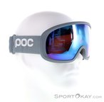 POC Fovea Mid Skibrille-Hell-Grau-One Size