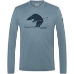 Super.Natural Ski Karl  Herren  Longsleeves blau Größe M Trekking  Hautfreundl