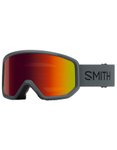 Smith - Masque de ski - Transfer Slate Red Sol-X Mirror  - Grau