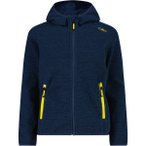 CMP Kinder Strick Fleece Jacke (Größe 110, blau)