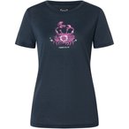 Super.Natural Mrs Crab  Damen  T-Shirts blau Größe M Lifestyle  Hautfreundlich