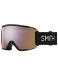 Smith - Skibrille - Squad S Black Chromapop Everyday Rose Gold Mirror  - schwarz