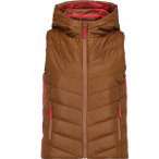 KRIMSON KLOVER Damen Weste Vesta Reversible Vest, Größe XS in Braun