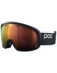 POC - Skibrille - Fovea Mid Uranium Black/Partly Sunny Orange  - schwarz