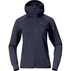 Bergans Rabot Merino Tech   Damen  Wanderjacke blau Größe XS Trekking  Elastis