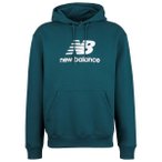 New Balance - Sport Essentials Fleece Logo Hoodie - Hoodie Gr M blau