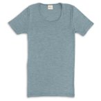 Engel - Women's Unterhemd S/S - Merinounterwäsche Gr 46/48 türkis
