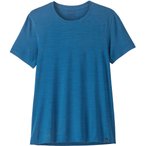 Patagonia Cap Cool Ultra  Damen  T-Shirts blau Größe S Trekking  Atmungsaktiv