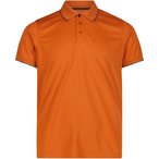 CMP Polo  Herren  T-Shirts orange Größe 3XL Trekking  Geruchsneutralisierend