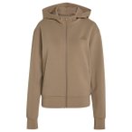 adidas - Women's D4T Workout Full Zip Hooded Sweatshirt - Hoodie Gr XS beige