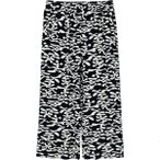 Mazine Damen Printed Wide Leg Viscose Hose (Größe M, braun)
