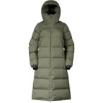 Bergans Damen Urban Down Long Mantel (Größe XS, oliv)