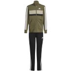 ADIDAS Kinder Sportanzug Seasonal Essentials Tiberio 3-Streifen Tricot Kids, Gr�