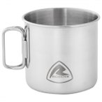 Robens - Pike Steel Mug - Becher Gr 10,2 x 9,4 cm grau