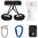 Mammut - 4 Slide Climbing Package - Kletterset Gr XS-M schwarz
