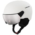 Head - Yuki Visor S2 - Skihelm Gr 47-51 cm - XXS weiß/grau