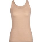 Icebreaker Siren Top Damen  Kurzarm Unterhemden beige Größe M Trekking  Hautfr