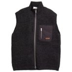 Sätila - Boxy Boil Vest - Wollweste Gr XL schwarz