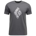 Black Diamond - Engineered Diamond S/S Tee - T-Shirt Gr S grau