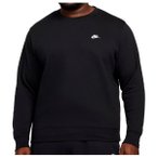 Nike - Club BB Crew - Pullover Gr M schwarz