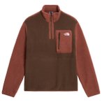The North Face - Yumiori 1/4 Zip - Fleecepullover Gr S braun