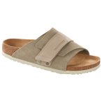 Birkenstock - Kyoto Nubuck/Suede Leather - Sandalen 36 - Narrow beige