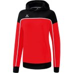 ERIMA Damen Kapuzensweat CHANGE hoody, Größe 36 in Rot
