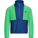 Jack Wolfskin Colorblock Taunus  Kinder  Pullover blau Größe 164 Trekking Atmu