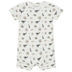 Minymo - Kid's Suit S/S AOP - Body Gr 62 weiß