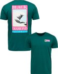 Black Diamond - Bio-Baumwoll-T-Shirt - M Bd Winter Ridge SS Tee Deep Woods für 