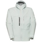 Mammut - Aenergy Trailrunning Hardshell Hooded Jacket - Regenjacke Gr XXL grau
