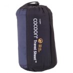 Cocoon - Silk Cotton Travelsheet Coupler - Reiseschlafsack Gr 220 x 83 cm  Blau/
