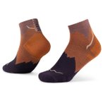 Buff - Merino Lightweight Quarter Sock LWQ3 - Merinosocken 39-41 braun
