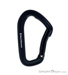 Black Diamond HotForge Bent Gate Schnappkarabiner-Schwarz-One Size