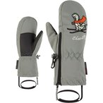 Ziener Le Zoo Minis  Kinder  Skihandschuhe grau Größe 98 Skifahren | Lifestyle