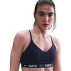 NIKE Damen Shirt W NK DF INDY LGT SPT BRA, Größe L in Braun