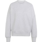 adidas Soft Lux Loose Damen Sweatshirt ( Hellgrau XS)