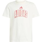 ADIDAS Kinder Shirt STADIUM LETTERING, Größe 164 in Weiß