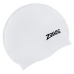 Zoggs - Silicone Cap - Badekappe weiß