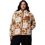 Columbia West Bend Print Full Zip II Damen Fleecejacke ( Braun XS)