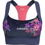 Crazy Lightning Sport BH Damen  Sport-BHs blau Größe XS   Elastisch