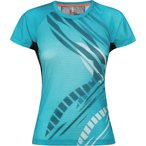 Montura Shadow Graphic  Damen  T-Shirts tuerkis Größe M Laufen  Elastisch