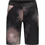 Maloja AnemonaM. Printed Radhose kurz Damen  Fahrradhose schwarz Größe S Mount