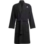 ADIDAS Herren Mantel Bademantel, Größe XS in Schwarz