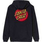 Santa Cruz Classic Dot Chest  Herren  Hoodies schwarz Größe M Lifestyle Hautfr