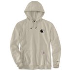 Carhartt - Signature Logo Sweatshirt - Hoodie Gr XL grau