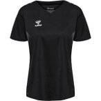 HUMMEL Damen Shirt hmlAUTHENTIC PL JERSEY S/S WOMAN, Größe XXL in Schwarz